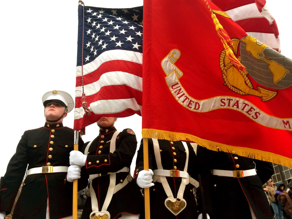 Davenport Veterans Day parade
